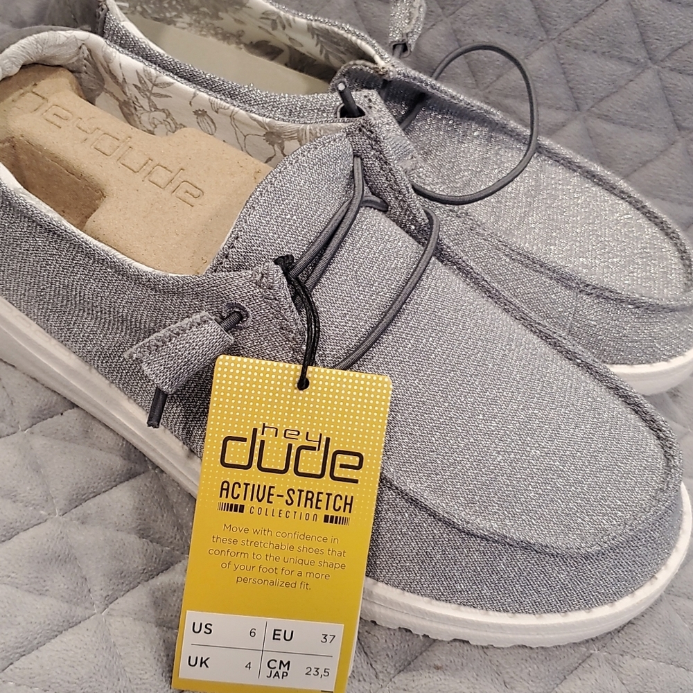 Hey Dude Glitter Shoes